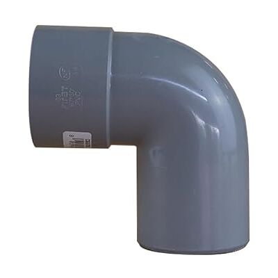 First Plast Raccord PVC évacuation Coude PVC 87°30 Mâle/Femelle Ø63 - - Publicité First Plast Raccord PVC évacuation Coude PVC 87°30 Mâle/Femelle Ø63 - - Publicité