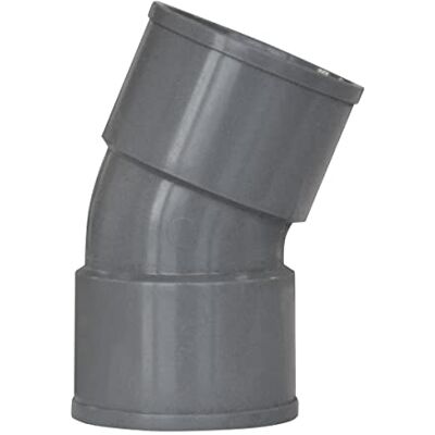 Jardibric – Coude 22,5° Femelle Femelle Ø50 – Raccord Évacuation Eau PVC - Publicité Jardibric – Coude 22,5° Femelle Femelle Ø50 – Raccord Évacuation Eau PVC - Publicité