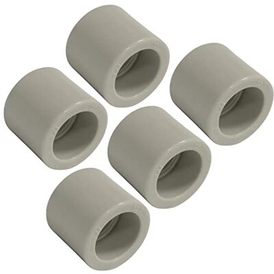 AERZETIX Lot de 5 Manchons Égaux en PPR Polypropylène Ø32 mm PN25 à Souder Raccord Tuyau pour Plomberie Chauffage Installation d'Eau Potable Alimentation Pression - Publicité AERZETIX Lot de 5 Manchons Égaux en PPR Polypropylène Ø32 mm PN25 à Souder Raccord Tuyau pour Plomberie Chauffage Installation d'Eau Potable Alimentation Pression - Publicité