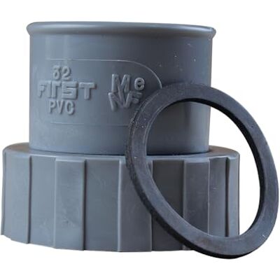 FIRST PLAST Raccord PVC évacuation Douille PVC Femelle écrou prisonnier Ø32-33x42 FIRST-PLAST - Publicité FIRST PLAST Raccord PVC évacuation Douille PVC Femelle écrou prisonnier Ø32-33x42 FIRST-PLAST - Publicité