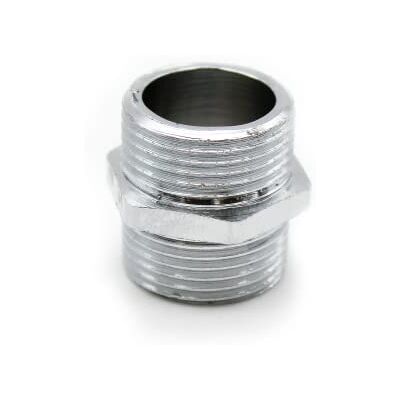 DOJA Barcelona Mamelon 15/21 Raccord Male Male 1/2’’ Hexagone Raccords en Laiton Chrome pour Tuyau Douche, Reducteur de Pression Eau, Groupe de Securite Chauffe Eau, Radiateur Eau Chaude - Publicité DOJA Barcelona Mamelon 15/21 Raccord Male Male 1/2’’ Hexagone Raccords en Laiton Chrome pour Tuyau Douche, Reducteur de Pression Eau, Groupe de Securite Chauffe Eau, Radiateur Eau Chaude - Publicité