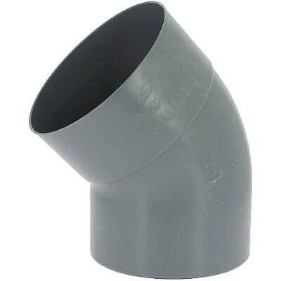 Adequa systèmes évacuation – Coude 45 PVC CA-4 mâle-femelle diamètre 200 - Publicité Adequa systèmes évacuation – Coude 45 PVC CA-4 mâle-femelle diamètre 200 - Publicité