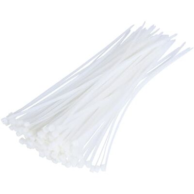 WERKA PRO - 300x4.8 - Blanc - 100 pcs - Collier à libération rapide - Publicité WERKA PRO - 300x4.8 - Blanc - 100 pcs - Collier à libération rapide - Publicité