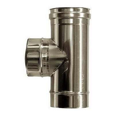 MBM T 90 tuyau de fumée DN 180 tuyau de fumée acier inoxydable 316 - Publicité MBM T 90 tuyau de fumée DN 180 tuyau de fumée acier inoxydable 316 - Publicité