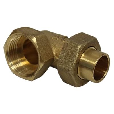 Anjou Connectique Arcanaute Raccord laiton à souder Coude union 3 pièces 96 GCU femelle 3/4" (20/27) Tube Cuivre Ø16 - - Publicité Anjou Connectique Arcanaute Raccord laiton à souder Coude union 3 pièces 96 GCU femelle 3/4" (20/27) Tube Cuivre Ø16 - - Publicité