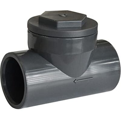 Jardibric Clapet de Retenue Universel Ø40 mm Clapet Anti-Retour PVC pour Évacuation Protection contre les Retours d’Eau - Publicité Jardibric Clapet de Retenue Universel Ø40 mm Clapet Anti-Retour PVC pour Évacuation Protection contre les Retours d’Eau - Publicité