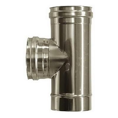 MBM T 90 tuyau de fumée femelle DN 80 tuyau de fumée acier inoxydable 316 - Publicité MBM T 90 tuyau de fumée femelle DN 80 tuyau de fumée acier inoxydable 316 - Publicité