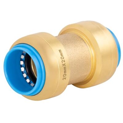 QUICK PLOMBERIE - 83075888 - Laiton - Connector - Publicité QUICK PLOMBERIE - 83075888 - Laiton - Connector - Publicité