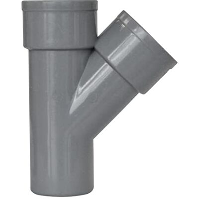 Jardibric Culotte PVC 45° Ø40 Mâle Femelle Raccord Évacuation Eau Té Y Assainissement Canalisation - Publicité Jardibric Culotte PVC 45° Ø40 Mâle Femelle Raccord Évacuation Eau Té Y Assainissement Canalisation - Publicité