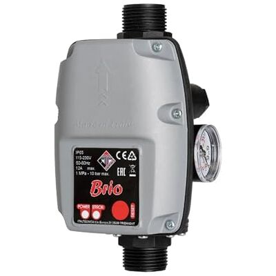 Italtecnica NEW BRIO PRESSCONTROL ITALTECHNIQUE APPAREIL ÉLECTRONIQUE DE COMMANDE POUR ÉLECTROPOMPES - Publicité Italtecnica NEW BRIO PRESSCONTROL ITALTECHNIQUE APPAREIL ÉLECTRONIQUE DE COMMANDE POUR ÉLECTROPOMPES - Publicité