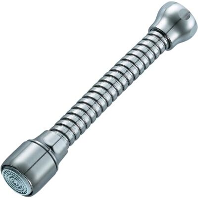 Schläfer 121510 Aérateur Universel M22 avec Tuyau Flexible (13cm) Chromé, Économie d'Eau, Filtre pour Robinet, Brise-jet Femelle M22x1 Compatible Neoperl Cascade, - Publicité Schläfer 121510 Aérateur Universel M22 avec Tuyau Flexible (13cm) Chromé, Économie d'Eau, Filtre pour Robinet, Brise-jet Femelle M22x1 Compatible Neoperl Cascade, - Publicité