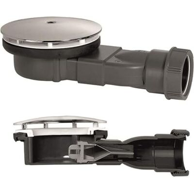 Wirquin 90mm Slim Shower Waste Membrane Trap 40mm height - Publicité Wirquin 90mm Slim Shower Waste Membrane Trap 40mm height - Publicité