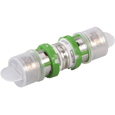 Comap Manchon égal métallique pour tubes multicouche à sertir 16x2 Raccords MultiSkin 7270W16 - Publicité Comap Manchon égal métallique pour tubes multicouche à sertir 16x2 Raccords MultiSkin 7270W16 - Publicité
