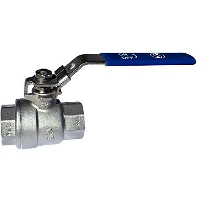 Sferaco - Vannes d'arrêt inox Vanne à sphère INOX poignée plate bleue PN63 Femelle 1/2" (15/21) - Publicité Sferaco - Vannes d'arrêt inox Vanne à sphère INOX poignée plate bleue PN63 Femelle 1/2" (15/21) - Publicité