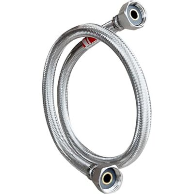 Tucai Flexible Inox ø8mm Intérieur F-f 1/2" (15/21) Longueur 30cm - Publicité Tucai Flexible Inox ø8mm Intérieur F-f 1/2" (15/21) Longueur 30cm - Publicité