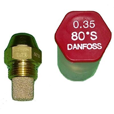 Danfoss Buse 0.35 gph. 80 degrés S (OD). Publicité Danfoss Buse 0.35 gph. 80 degrés S (OD). Publicité
