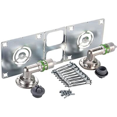 Comap Kit de fixation pour robinetterie sanitaire sur plaque de plâtre pour tubes multicouche à sertir 16x2-1/2 7778W1612 - Publicité Comap Kit de fixation pour robinetterie sanitaire sur plaque de plâtre pour tubes multicouche à sertir 16x2-1/2 7778W1612 - Publicité