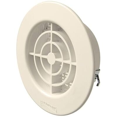 First Plast Grille de ventilation PVC Grille ronde à encastrer Sable Extérieur Ø128 Tube Ø100 - - Publicité First Plast Grille de ventilation PVC Grille ronde à encastrer Sable Extérieur Ø128 Tube Ø100 - - Publicité