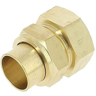 Anjou Connectique Arcanaute Raccord laiton à souder Raccord union 3 pièces 340 GCU femelle 1" (26/34) Tube Cuivre Ø22 Arcanaute - Publicité Anjou Connectique Arcanaute Raccord laiton à souder Raccord union 3 pièces 340 GCU femelle 1" (26/34) Tube Cuivre Ø22 Arcanaute - Publicité