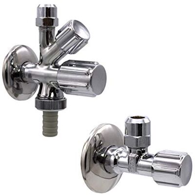 VARIOSAN Kit de raccordement de robinet 12685-1/2" Robinet d'équerre combiné et vanne d'angle Auto-étanche - Publicité VARIOSAN Kit de raccordement de robinet 12685-1/2" Robinet d'équerre combiné et vanne d'angle Auto-étanche - Publicité