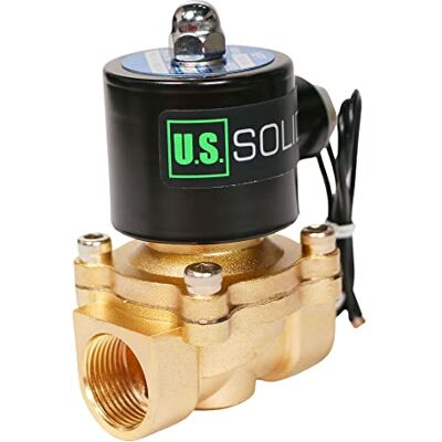 U.S. Solid Électrovanne 3/4" – Alliage de zinc, 220V AC, joint NBR, normalement fermé, pour eau, gaz, huile - Publicité U.S. Solid Électrovanne 3/4" – Alliage de zinc, 220V AC, joint NBR, normalement fermé, pour eau, gaz, huile - Publicité
