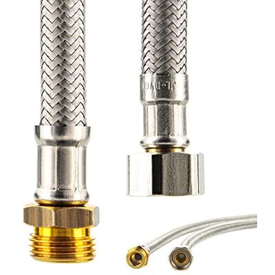 tecuro Flexible de raccordement DN 8 IG x AG- Pour installation sanitaire KTW-A et DVGW - Publicité tecuro Flexible de raccordement DN 8 IG x AG- Pour installation sanitaire KTW-A et DVGW - Publicité
