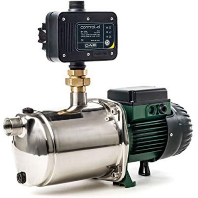 DAB EuroInox 40/80 M + Control-D avec Système de protection contre le fonctionnement à sec Avec câble de raccordement Système de contrôle des pompes Pompe surpresseur - Publicité DAB EuroInox 40/80 M + Control-D avec Système de protection contre le fonctionnement à sec Avec câble de raccordement Système de contrôle des pompes Pompe surpresseur - Publicité
