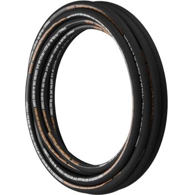 Tuyau Hydraulique VEVOR - 50 pi Flexible en Caoutchouc 3120 PSI - Publicité Tuyau Hydraulique VEVOR - 50 pi Flexible en Caoutchouc 3120 PSI - Publicité