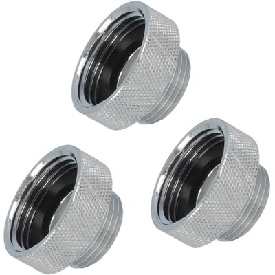 Schläfer 614113 Adaptateur robinet mâle femelle en laiton, filetage M22 x 1 intérieur x 1/2" extérieur, réducteur compatible avec aérateur Neoperl, joints inclus, 3 pièces - Publicité Schläfer 614113 Adaptateur robinet mâle femelle en laiton, filetage M22 x 1 intérieur x 1/2" extérieur, réducteur compatible avec aérateur Neoperl, joints inclus, 3 pièces - Publicité