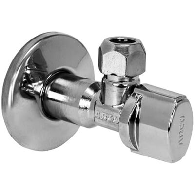 Arco Robinet d'arrêt 1/4 de tour pour lavabo 1/2M x 3/8 CU10 Vanne et robinet de canalisation - Publicité Arco Robinet d'arrêt 1/4 de tour pour lavabo 1/2M x 3/8 CU10 Vanne et robinet de canalisation - Publicité