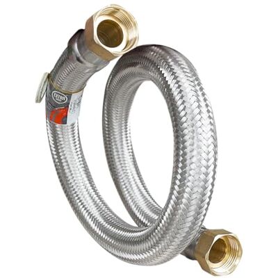 Tucai Flexible Inox ø40mm Intérieur F-f 1"1/2 (40/49) Longueur 50cm - Publicité Tucai Flexible Inox ø40mm Intérieur F-f 1"1/2 (40/49) Longueur 50cm - Publicité
