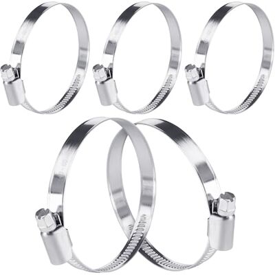 POPPSTAR 5 Colliers de Serrage en Acier inoxydable 40-60mm avec Largeur de bande 9mm, qualité W4 - Publicité POPPSTAR 5 Colliers de Serrage en Acier inoxydable 40-60mm avec Largeur de bande 9mm, qualité W4 - Publicité