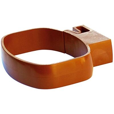 First Plast Gouttière PVC carrée BEST Collier bride pour tube de descente PVC BEST Ø92x57 effet cuivre - - Publicité First Plast Gouttière PVC carrée BEST Collier bride pour tube de descente PVC BEST Ø92x57 effet cuivre - - Publicité