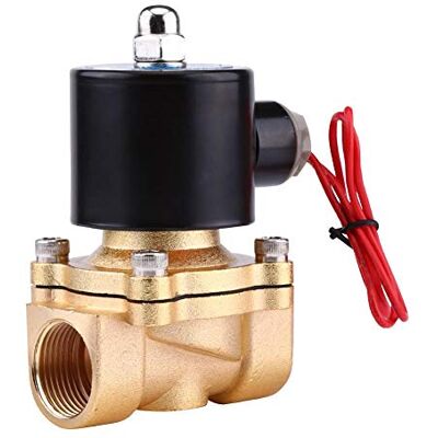 Walfront Électrovanne Vanne Électromagnétique Normalement Fermée AC 220V 3/4 Pouce En Alliage De Zinc Pour Gaz Air Eau - Publicité Walfront Électrovanne Vanne Électromagnétique Normalement Fermée AC 220V 3/4 Pouce En Alliage De Zinc Pour Gaz Air Eau - Publicité