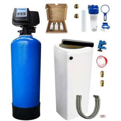 TOODO Adoucisseur D'eau Bi Bloc 25l Fleck 5600 Sxt Complet Avec Accessoires - Publicité TOODO Adoucisseur D'eau Bi Bloc 25l Fleck 5600 Sxt Complet Avec Accessoires - Publicité