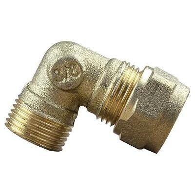 Arcanaute Raccord laiton bicône Coude bicone 3/8" (12/17) Mâle Cuivre Ø12 - Publicité Arcanaute Raccord laiton bicône Coude bicone 3/8" (12/17) Mâle Cuivre Ø12 - Publicité