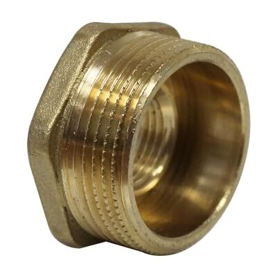 Arcanaute Raccord laiton à visser Mamelon Mâle Femelle réduit 1''1/4 (33/42) 1/2" (15/21) - - Publicité Arcanaute Raccord laiton à visser Mamelon Mâle Femelle réduit 1''1/4 (33/42) 1/2" (15/21) - - Publicité