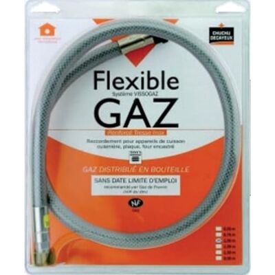 Gurtner Flexible Butane Flexible NF INOX garantie à vie Butane / Propane 0.50ml - Publicité Gurtner Flexible Butane Flexible NF INOX garantie à vie Butane / Propane 0.50ml - Publicité