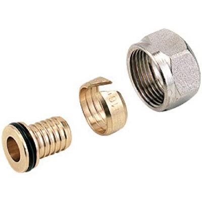 Comap 835261 Raccord mécanique à Compression pour Tube PER-M22-16x1,5-Finition nickelé, Doré - Publicité Comap 835261 Raccord mécanique à Compression pour Tube PER-M22-16x1,5-Finition nickelé, Doré - Publicité