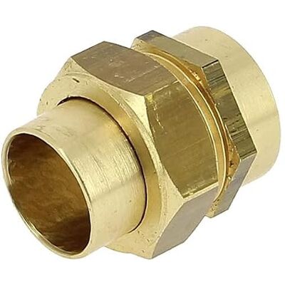 Anjou Connectique Arcanaute Raccord laiton à souder Raccord union 3 pièces 340 GCU femelle 1" (26/34) Tube Cuivre Ø28 Arcanaute - Publicité Anjou Connectique Arcanaute Raccord laiton à souder Raccord union 3 pièces 340 GCU femelle 1" (26/34) Tube Cuivre Ø28 Arcanaute - Publicité