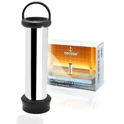 tecuro Piquet pour vanne de vidange 1 1/2" x 120 mm de longueur, pour bonde de douche, évier, bec verseur, laiton chromé - Publicité tecuro Piquet pour vanne de vidange 1 1/2" x 120 mm de longueur, pour bonde de douche, évier, bec verseur, laiton chromé - Publicité