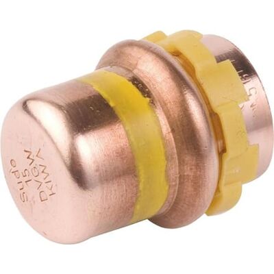 Comap Bouchon femelle gaz Ø 22 mm Aalberts Integrated Piping Systems - Publicité Comap Bouchon femelle gaz Ø 22 mm Aalberts Integrated Piping Systems - Publicité