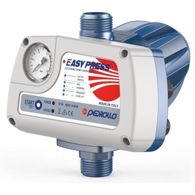 Pedrollo Presscontrol Easy Press II Régulateur électronique de pression pour pompe 2 HP - Publicité Pedrollo Presscontrol Easy Press II Régulateur électronique de pression pour pompe 2 HP - Publicité