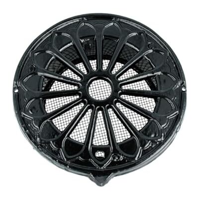 MS Beschläge Grille d'aération Nostalgie Aspect antique Pour évacuation et admission d'air Protection anti-insectes Grille pour bâtiment ancien Raccord de 150 mm Pour mur extérieur (Noir - Publicité MS Beschläge Grille d'aération Nostalgie Aspect antique Pour évacuation et admission d'air Protection anti-insectes Grille pour bâtiment ancien Raccord de 150 mm Pour mur extérieur (Noir - Publicité
