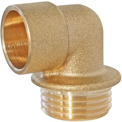 Somatherm - Raccord Laiton - 90° - Ø16 - Pipe Fitting - Publicité Somatherm - Raccord Laiton - 90° - Ø16 - Pipe Fitting - Publicité