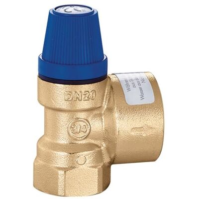 Caleffi Soupape de sécurité pour sanitaires 3/4" x 4 bar 531540 - Publicité Caleffi Soupape de sécurité pour sanitaires 3/4" x 4 bar 531540 - Publicité