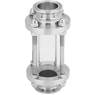 Walfront Verre de Vision Sanitaire en Ligne Tri Clamp 38Φ Verre Sanitaire de Vue d'Ecoulement d'Acier Inoxydable 304 - Publicité Walfront Verre de Vision Sanitaire en Ligne Tri Clamp 38Φ Verre Sanitaire de Vue d'Ecoulement d'Acier Inoxydable 304 - Publicité