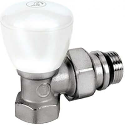 Giacomini Robinet radiateur équerre R5TG série fer simple réglage 1/2'' 15x21 chromé R5X033 - Publicité Giacomini Robinet radiateur équerre R5TG série fer simple réglage 1/2'' 15x21 chromé R5X033 - Publicité