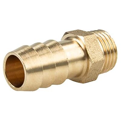 tecuro Sauger Schlauchstutzen-Schlauchtülle Ø 21 mm x Außengewinde G 1/2 Zoll Messing blank - Publicité tecuro Sauger Schlauchstutzen-Schlauchtülle Ø 21 mm x Außengewinde G 1/2 Zoll Messing blank - Publicité