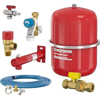Flamco Kit d'installation complet Comprend un vase d'expansion rouge (18L), une Flexconsole, une soupape de sécurité Prescor 26050 - Publicité Flamco Kit d'installation complet Comprend un vase d'expansion rouge (18L), une Flexconsole, une soupape de sécurité Prescor 26050 - Publicité
